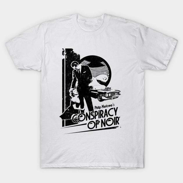 CONSPIRACY OF NOIR (BLACK) T-Shirt by GhiniPig